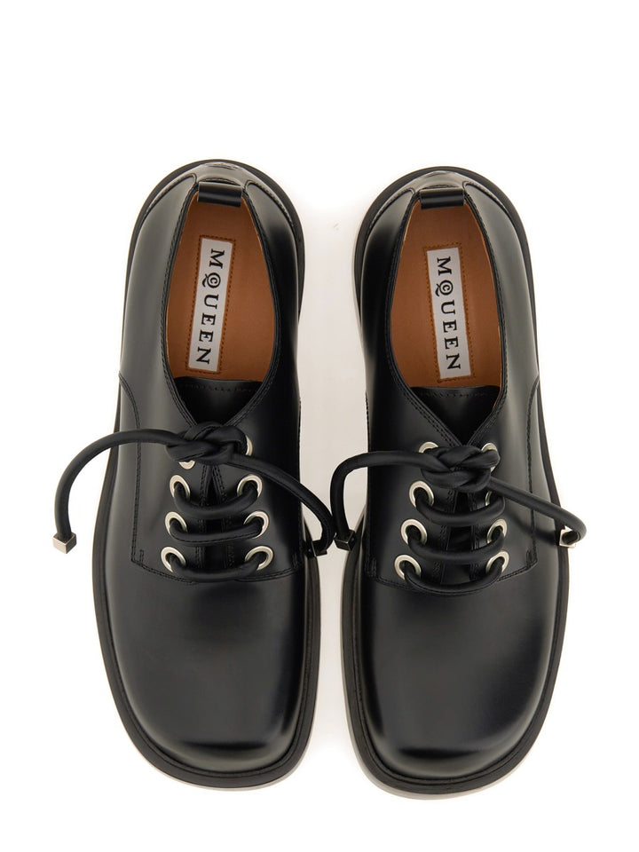 Alexander McQueen Flat Shoes - Black | Wanan Luxury