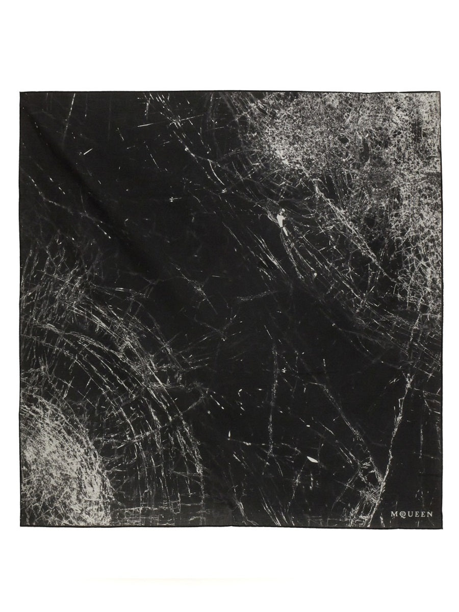 Alexander McQueen Scarves & Gloves - Black | Wanan Luxury