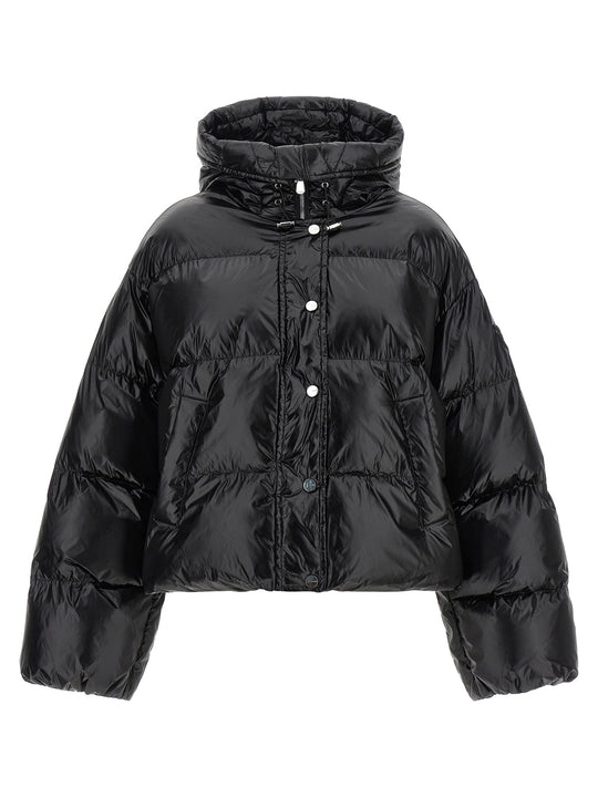 Impasto Puffer Jackets Black