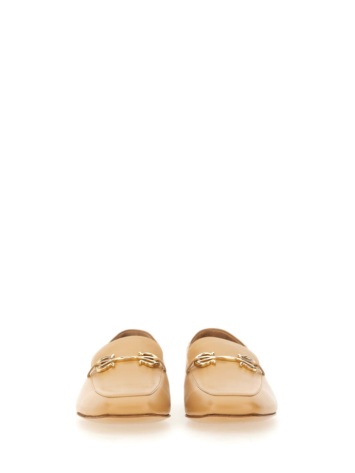 Ferragamo Flat Shoes - Beige | Wanan Luxury