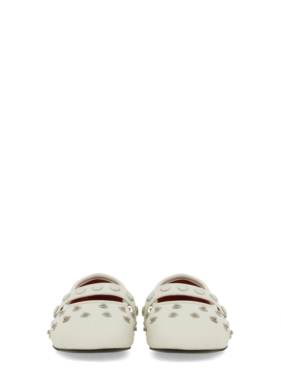 Stella McCartney Flat Shoes - White | Wanan Luxury