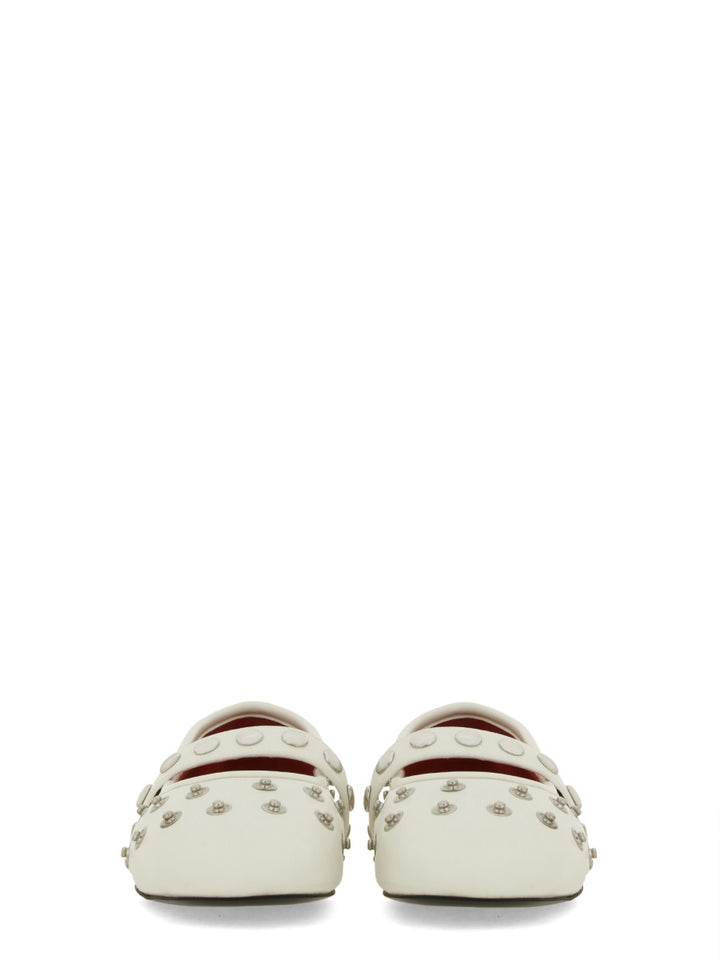 Stella McCartney Flat Shoes - White | Wanan Luxury