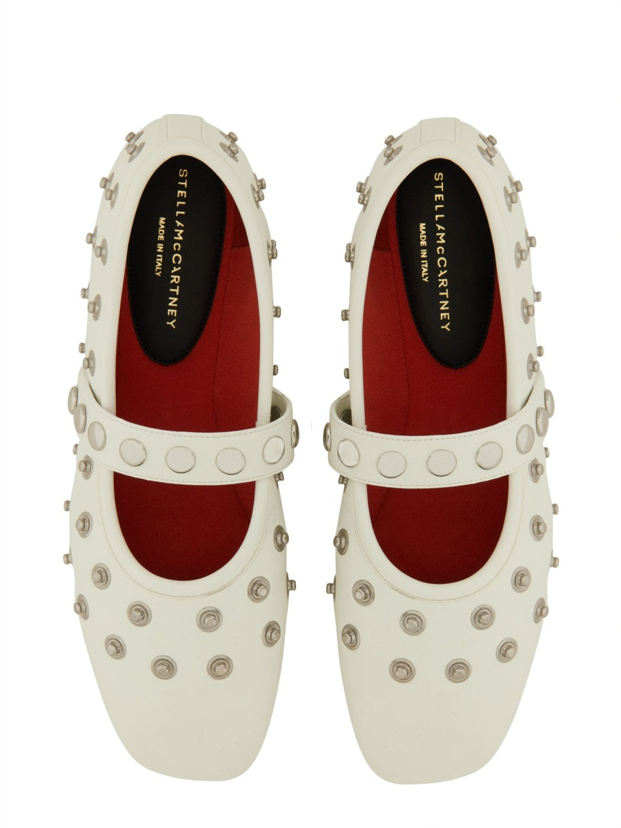 Stella McCartney Flat Shoes - White | Wanan Luxury