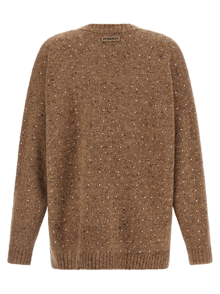 Pinko Marche Sweaters and Cardigans - Beige | 0a9f7e8a81c3d78888aa5d17e1b4ff371b57d922