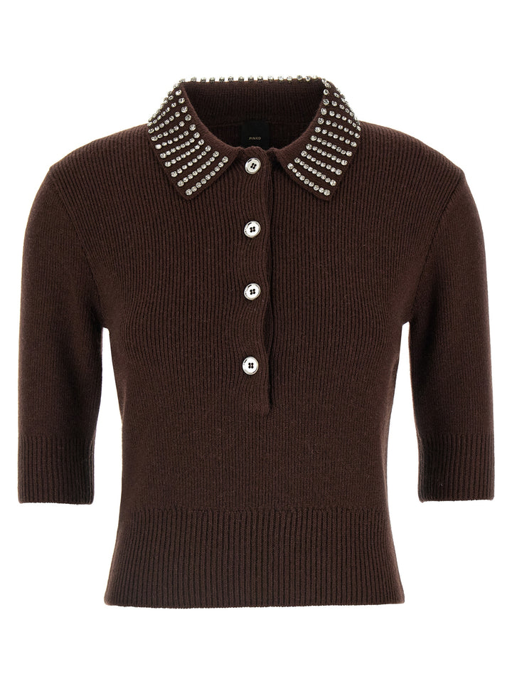 Pinko Emilia Sweaters and Cardigans - Brown | fa88dc6ca07edaf2b657d5d854712b22e99f38b6