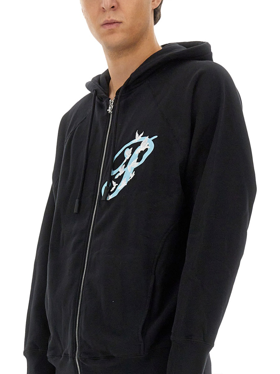 3.PARADIS Sweatshirts - Black | Wanan Luxury