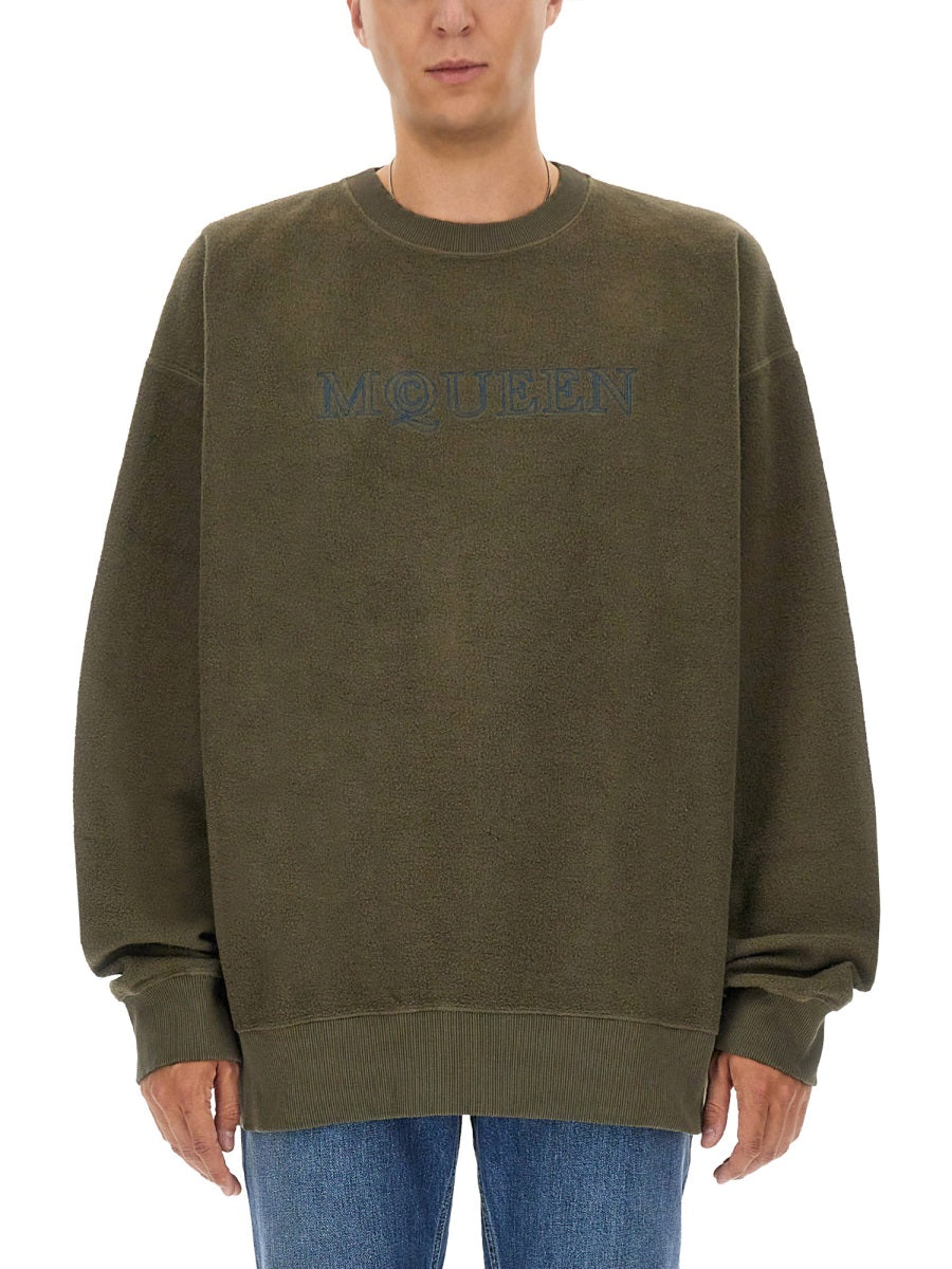 Alexander McQueen Sweatshirts - Green | Wanan Luxury
