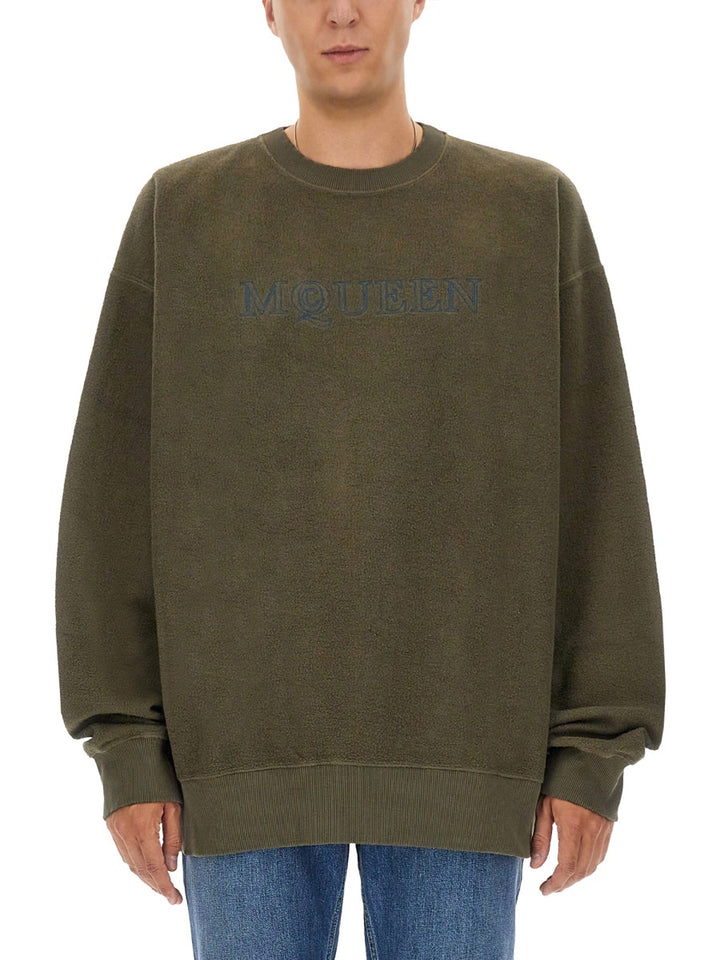 Alexander McQueen Sweatshirts - Green | Wanan Luxury