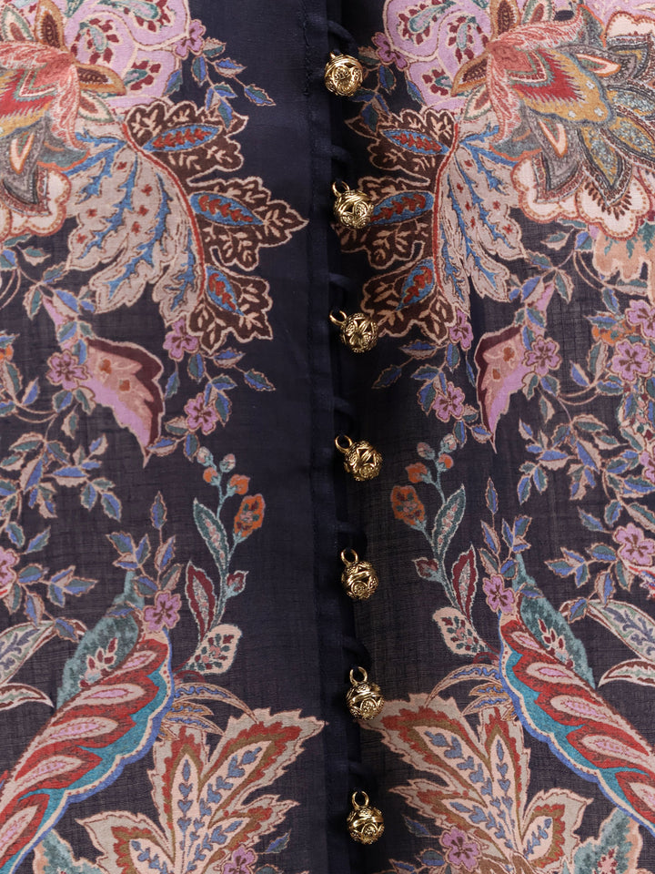Zimmermann Shirts - Navy Multi Paisley | 6b0ddef1ef94113e20d63d0b3eada8aac0404305