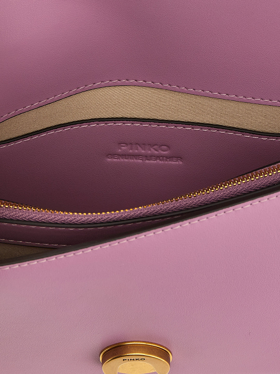 Pinko Love One Mini Crossbody Bags - Purple | 0785792f20dcc3ffb51ef55bd6de2fb08b9f9eef