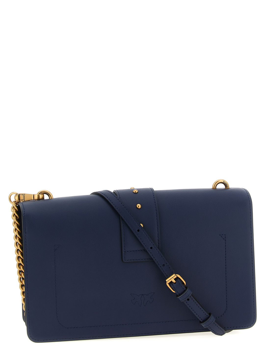 Pinko Love One Classic Crossbody Bags - Blue | f7013be6f69d8b22c141930b2b9eafb38f0d957c