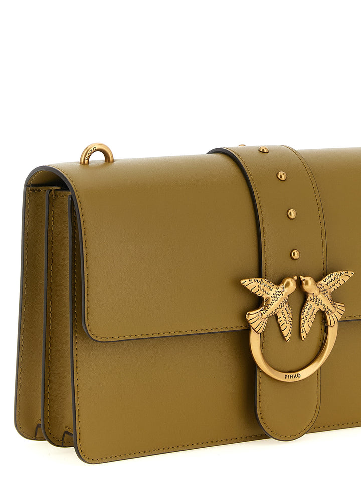 Pinko Love One Classic Crossbody Bags - Green | 04f0a321ebaa9e175a82f511db5fcff16952f799