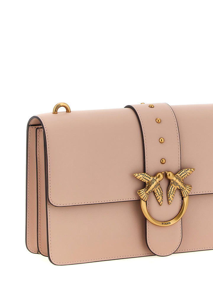 Pinko Love One Classic Crossbody Bags - Pink | 60c036f2d8c1282718d73c3af4f1ba2642756d4c