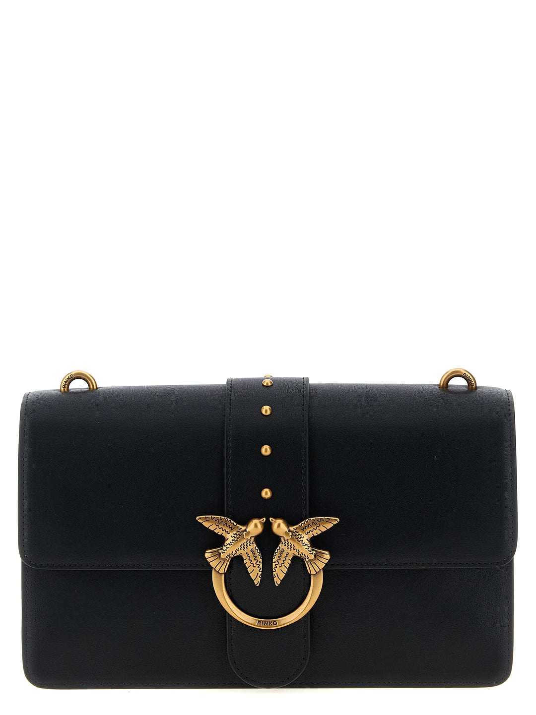 Pinko Love One Classic Crossbody Bags - Black | d25d587090e7fe988403215ada4b633d50120464