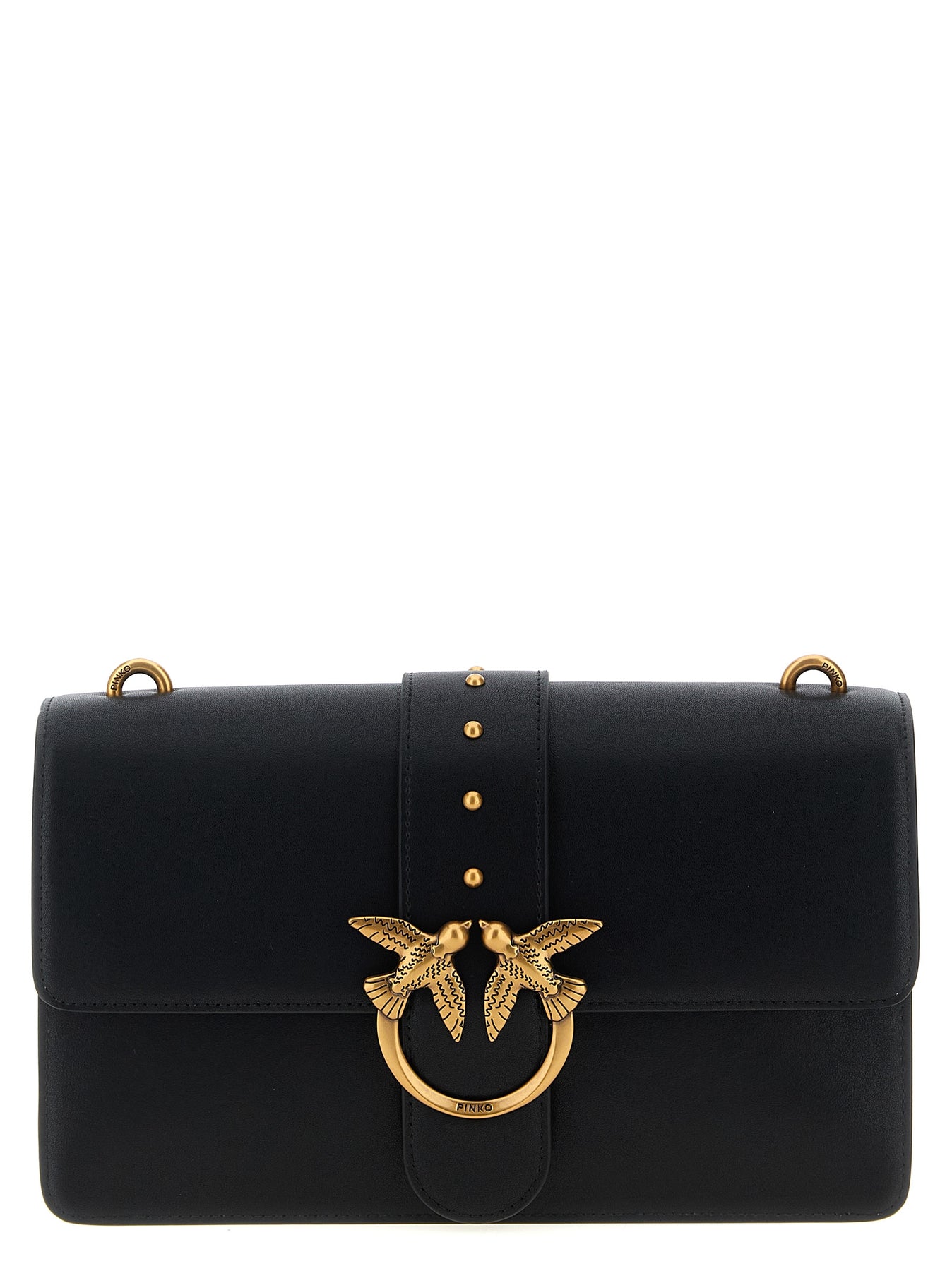 Pinko Love One Classic Crossbody Bags - Black | d25d587090e7fe988403215ada4b633d50120464