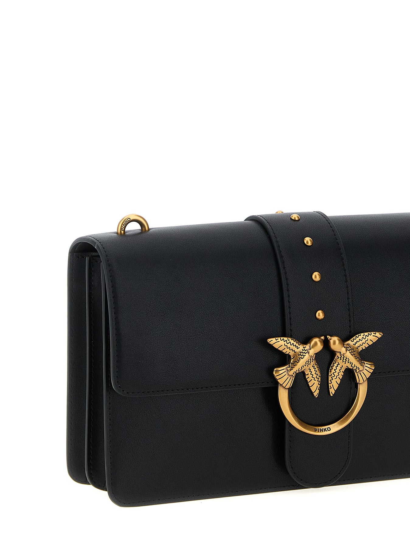 Pinko Love One Classic Crossbody Bags - Black | 1b80353699810a483451c07eea651fd0dbfd7d2a