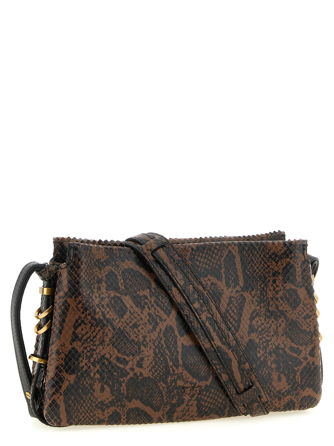 Pinko Love Birds Crossbody Bags - Brown | 2876fb4303e6e8f27696fa079785d5f45aa90013