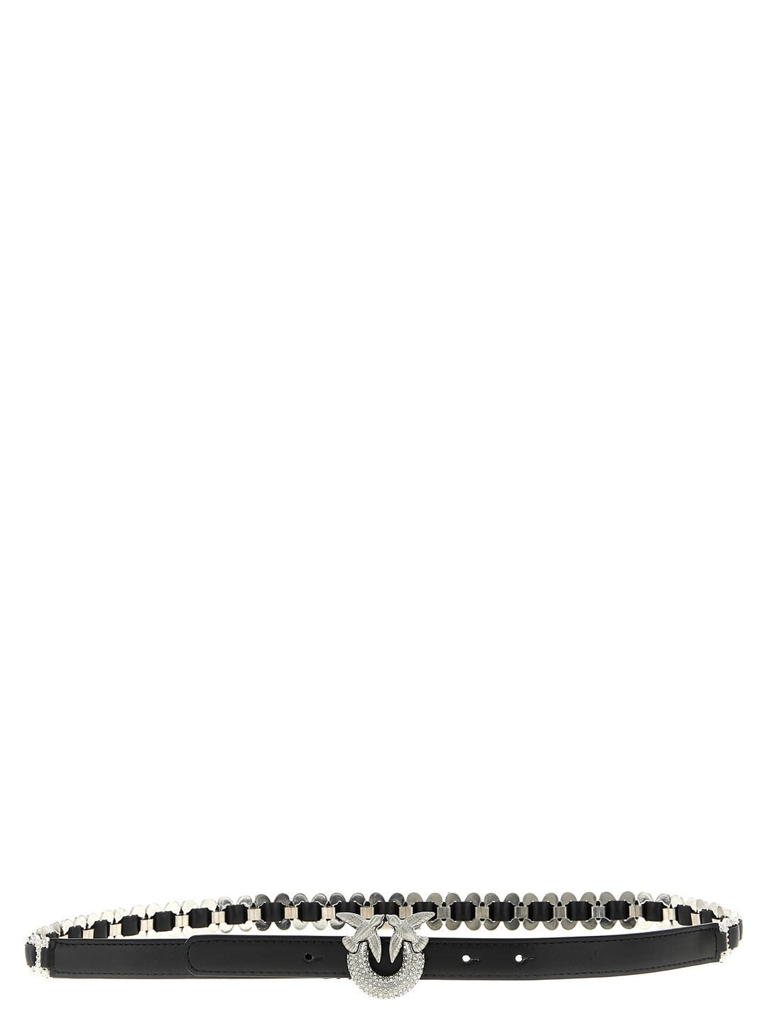 Pinko Love Birds Belts - Black | 1888a4b2d61a21c185389f2bd53c50c04e376286