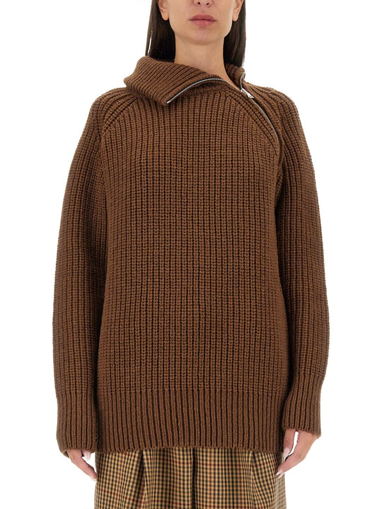 Shirt With Zip.