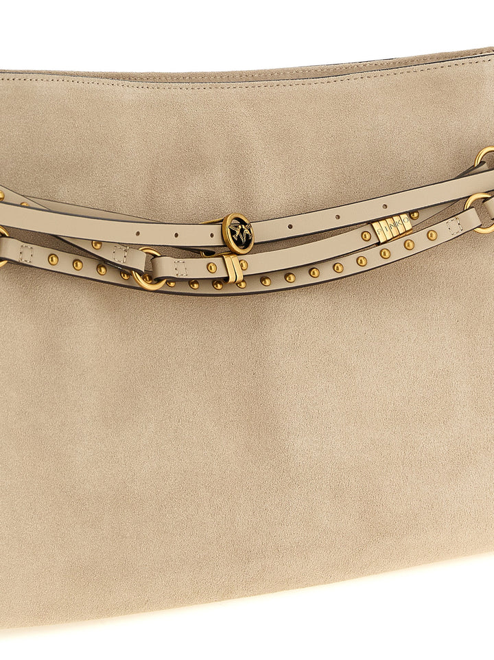 Pinko Belt Shoulder Bags - Beige | faf7544d77adfc3a88f1fa1be4ba1d259de40a1a