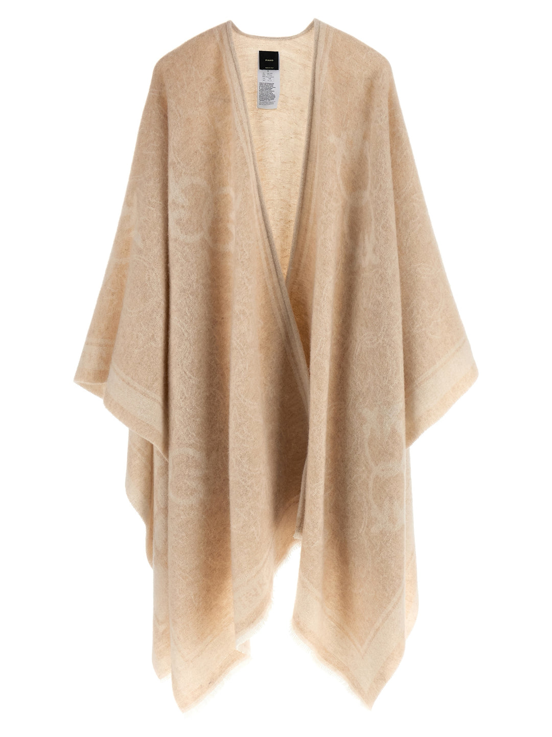 Pinko Hood Croatia Capes - Beige | f0fb0c509e279ee922ae8e9fb36d20ad84ad26a7