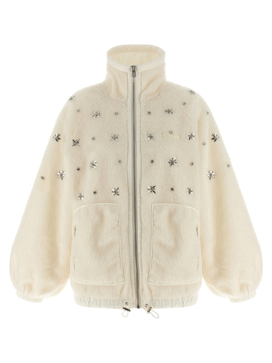 Graciana Puffer Jackets White