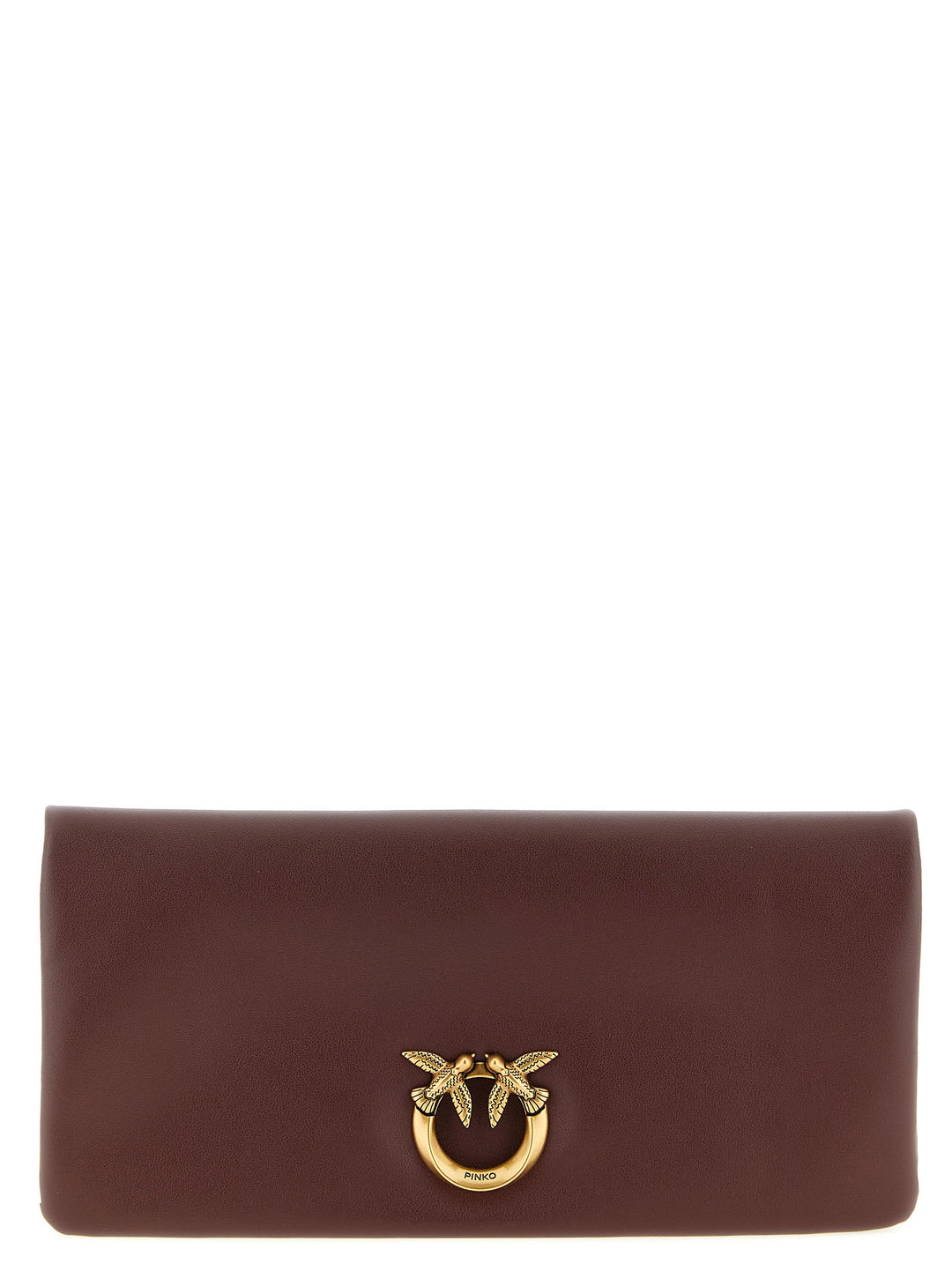 Pinko Love Click Soft Horizontal Clutch - Bordeaux | 29749fe038a057897eee50c52732a62ed08ceabd