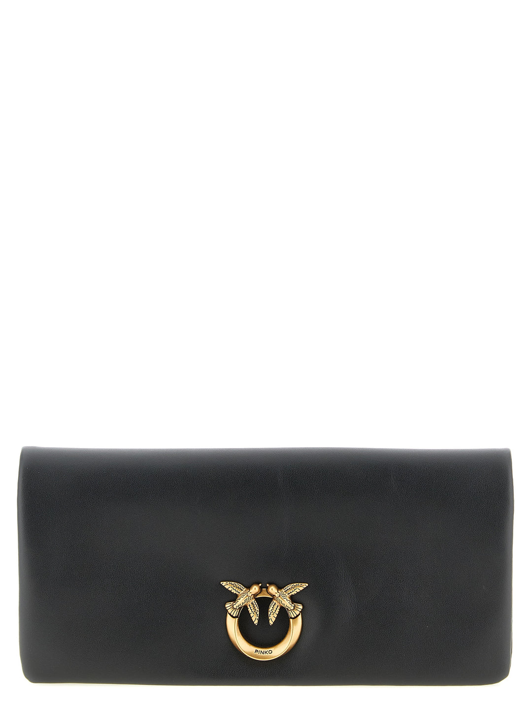 Pinko Love Click Soft Horizontal Clutch - Black | 1dc47a5fd69b0ff9b4b011d7cbfbc4ee8e9a916a