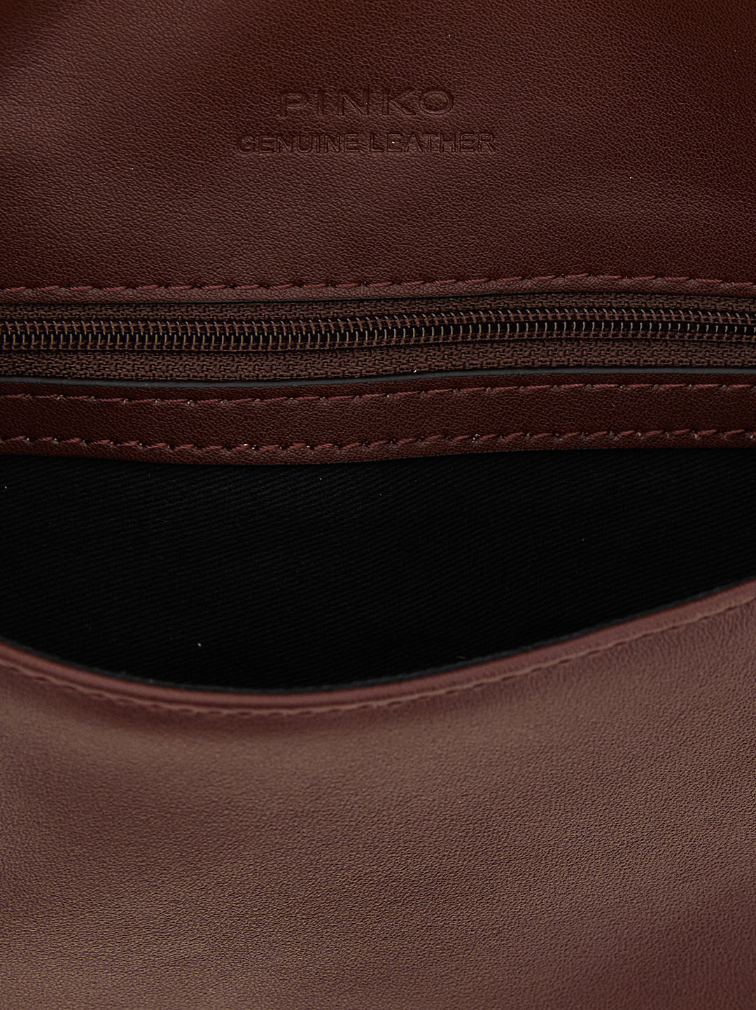 Pinko Love Click Soft Horizontal Clutch - Bordeaux | 3373fe3c410dc1f9d55ceab25a35079f50e53601
