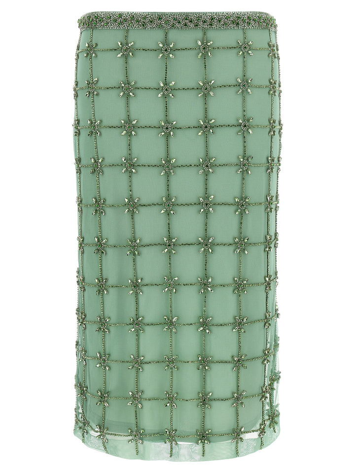 Pinko New Carrieri Skirts - Green | 319ac941fc0abf5efcf7a6165db8977a26d5def9