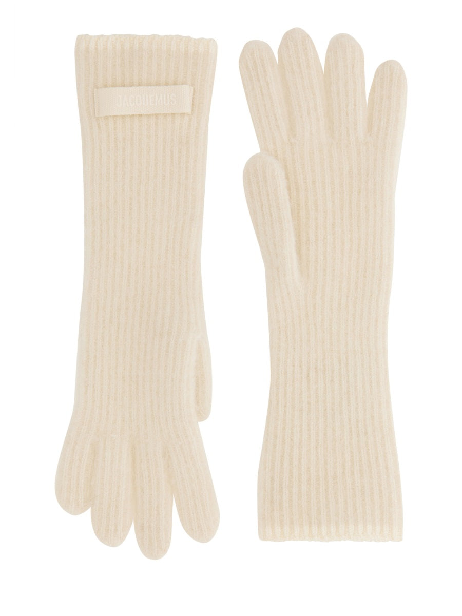 Jacquemus Scarves & Gloves - White | Wanan Luxury