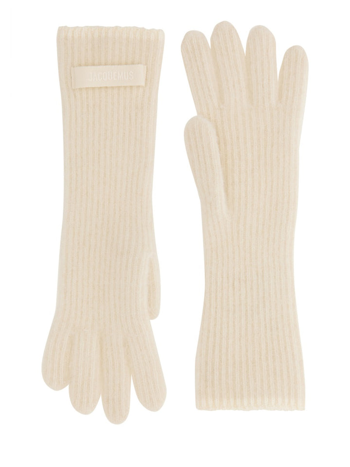 Jacquemus Scarves & Gloves - White | Wanan Luxury