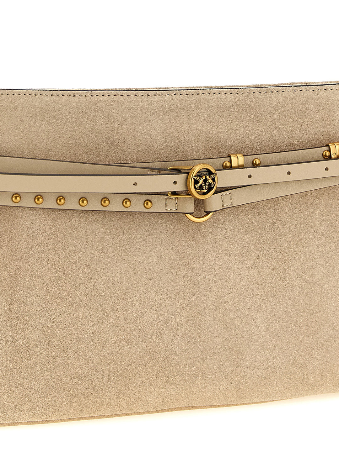 Pinko Belt Shoulder Bags - Beige | 3c75b64891f4372ffd9c889caa920527f210af83