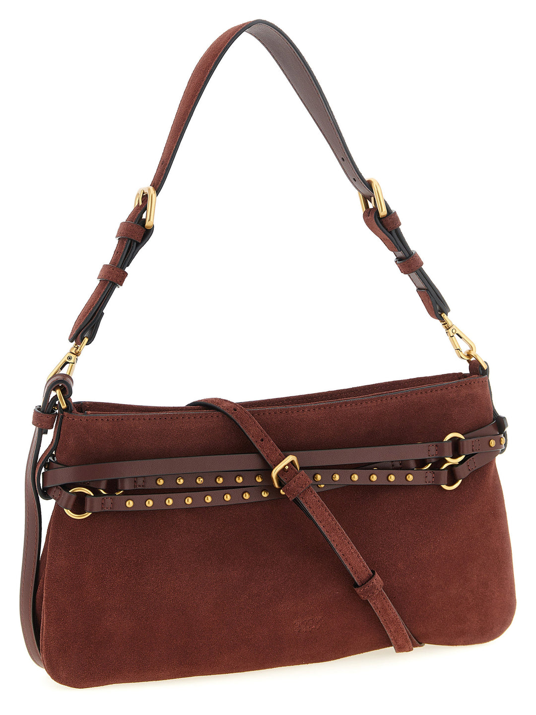 Pinko Belt Shoulder Bags - Bordeaux | a67769d5ec9f885c5d8b2c467a94684512fd1f86