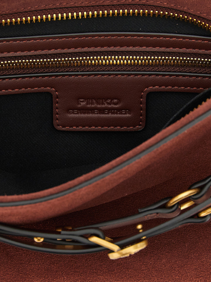 Pinko Belt Mini Shoulder Bags - Bordeaux | ad73ddcabc3618fbf366d8fa1059718e78962755