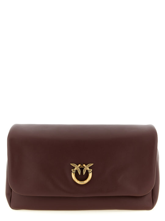 Click Soft Classic Crossbody Bags Bordeaux