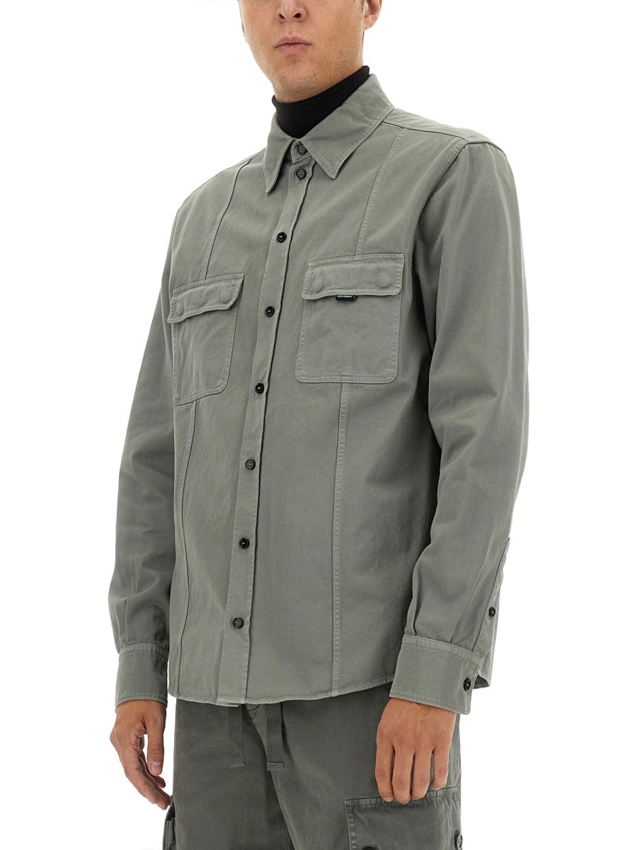 Dolce & Gabbana Shirts - Grey | Wanan Luxury