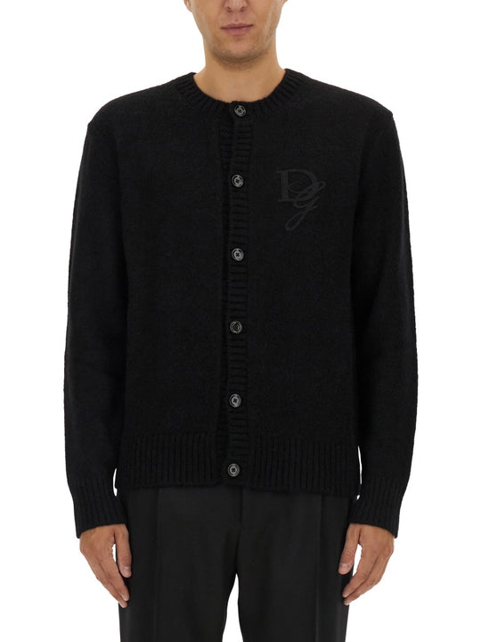 Cardigan With Logo