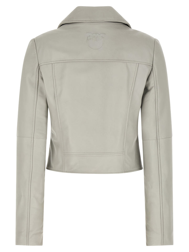 Pinko New Sensibile Puffer Jackets - Gray | d6128e1fbb1fa4273b1cab397ddf541b81487002