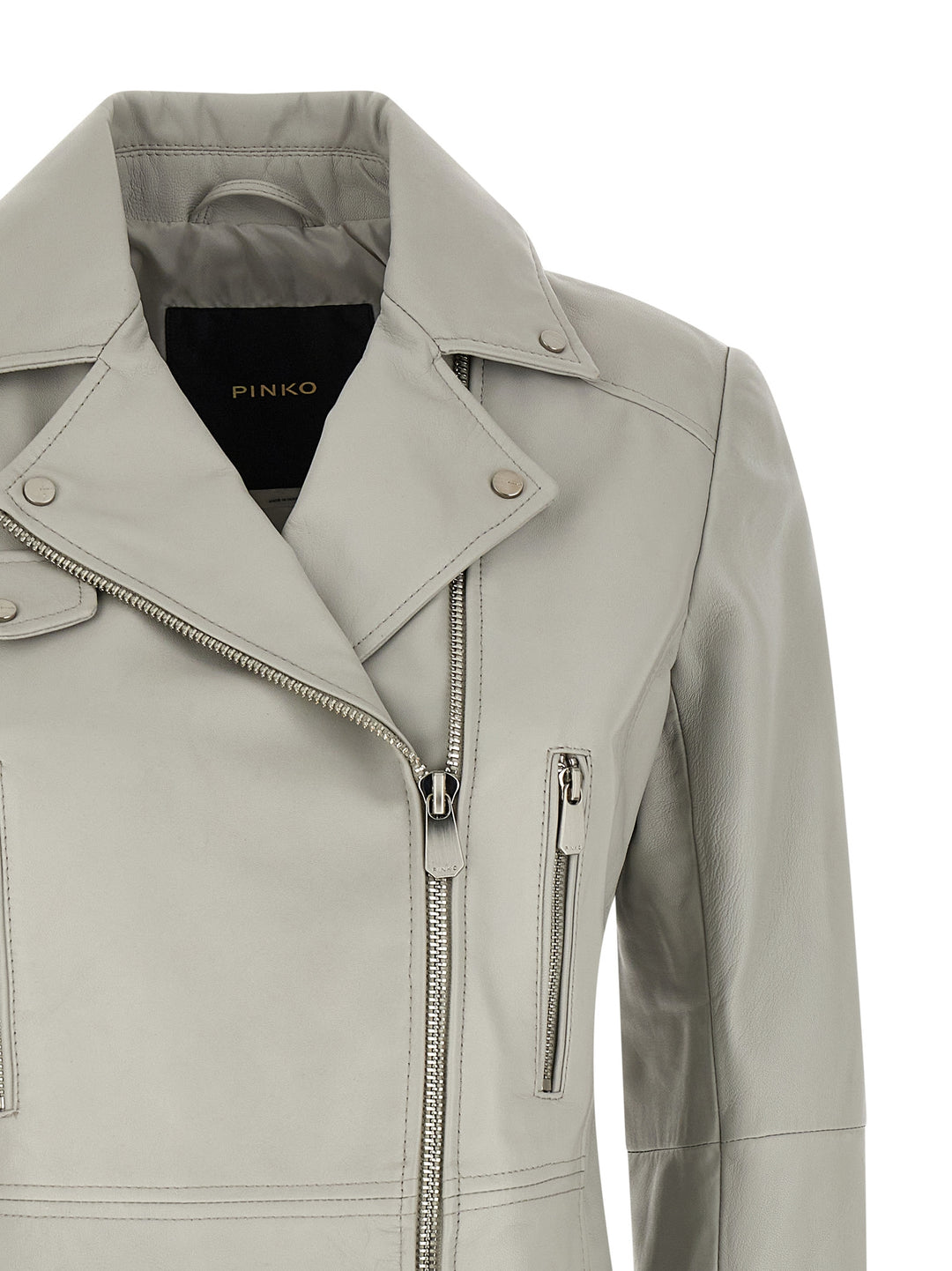 Pinko New Sensibile Puffer Jackets - Gray | d6eda74f6b5f03119e985250774446c44f4da9c5