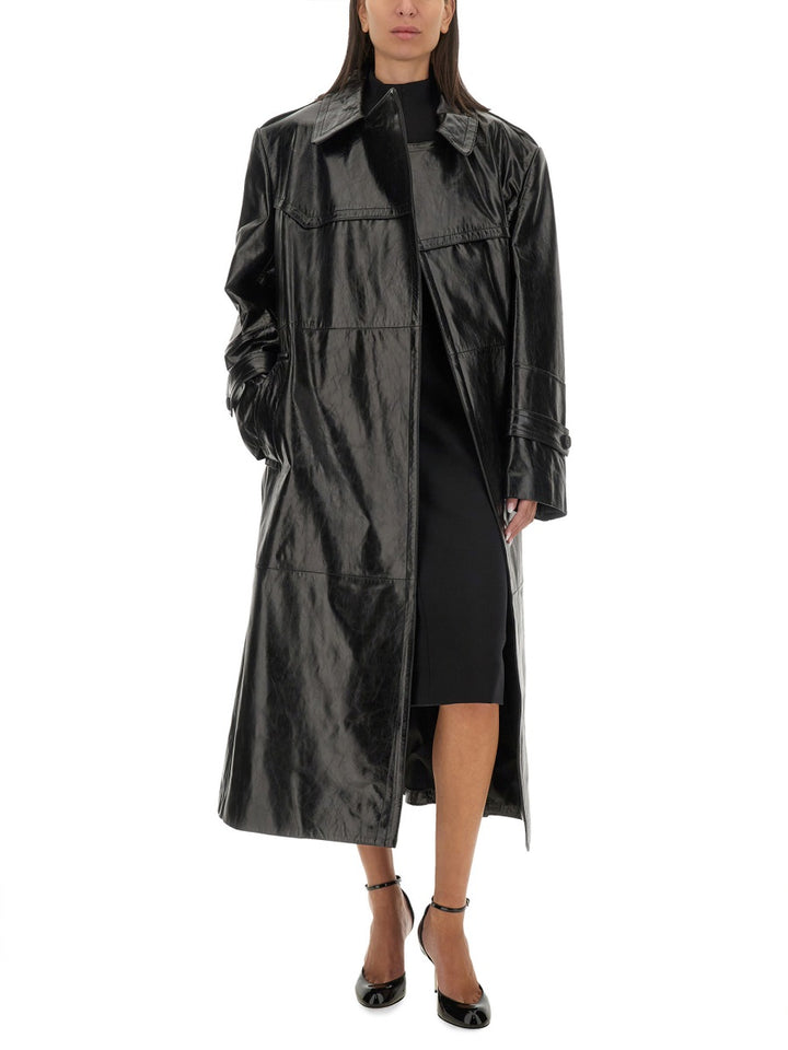 Sportmax Leather Jackets - Black | 6f416d5426d4de150a0dfba6c990f0b59d1b84cb