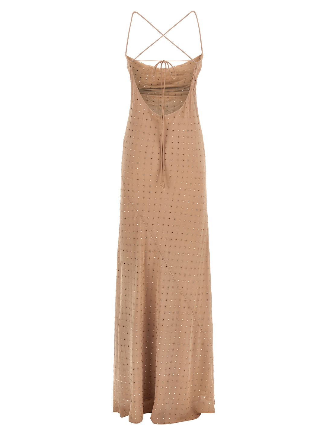 Pinko Slip Dress Dresses - Beige | 6a46cd57ab93a16754cf433892a8671ee31f1f5f