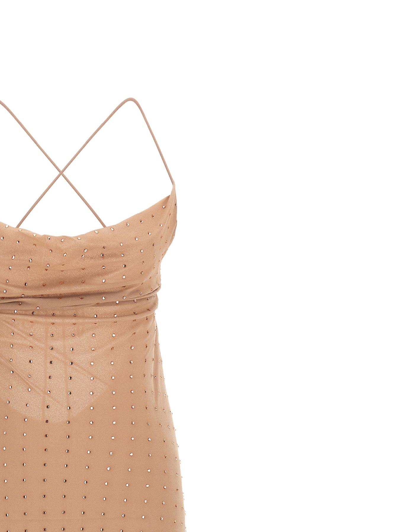 Pinko Slip Dress Dresses - Beige | 1cb57b3096accb5535e1f1de9a1951d13ea8a486