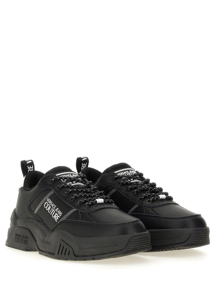 Versace Jeans Couture Sneakers - Black | Wanan Luxury
