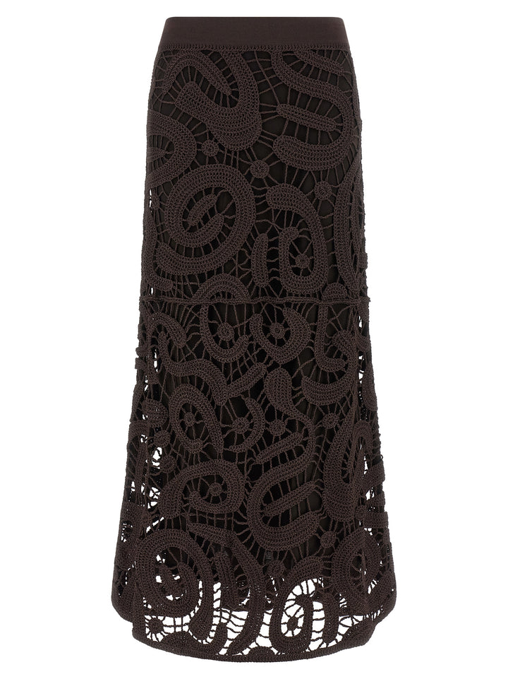Pinko Maestrale Skirts - Brown | f5007d5726d5b271961e1ed85f439d91e48ec27b