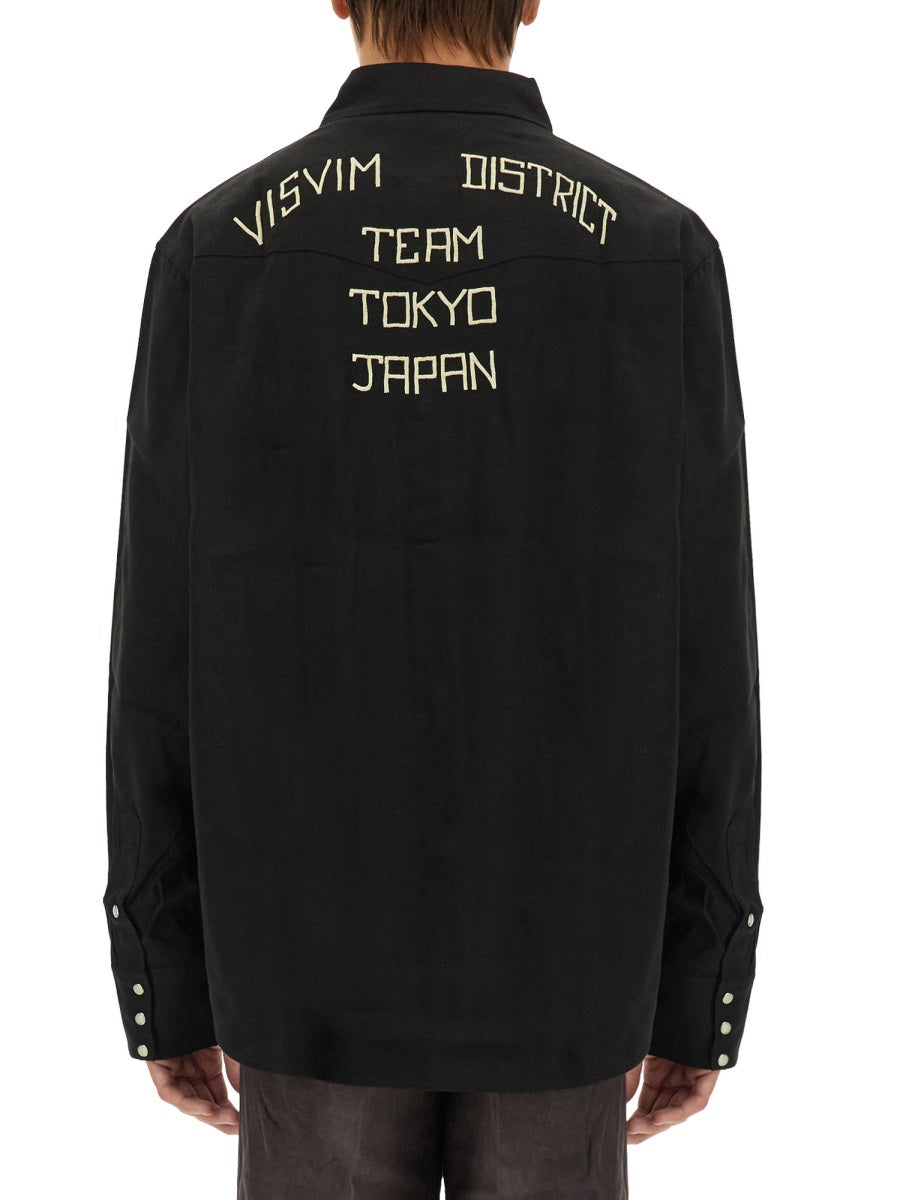 Visvim Shirts - Black | Wanan Luxury