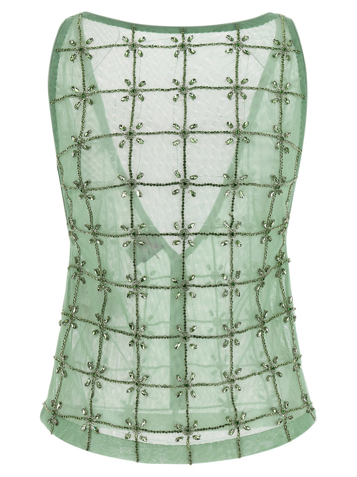 Pinko Quandong Tops - Green | 2c2f166eaad38d30d4d19266905f492c99725443