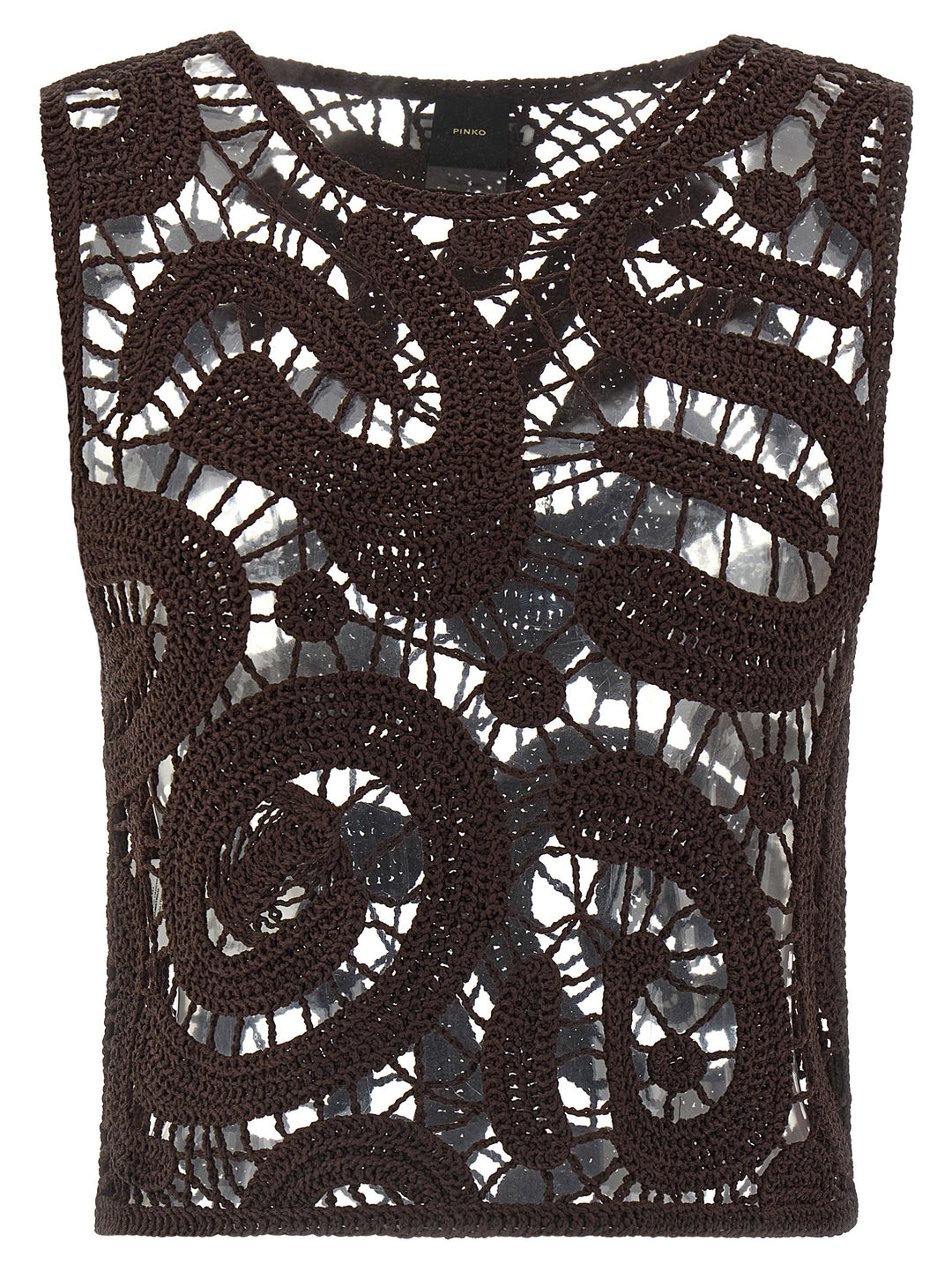 Pinko Eruzione Tops - Brown | fc01a83a7691fe96980499f360419a5adeec51c1