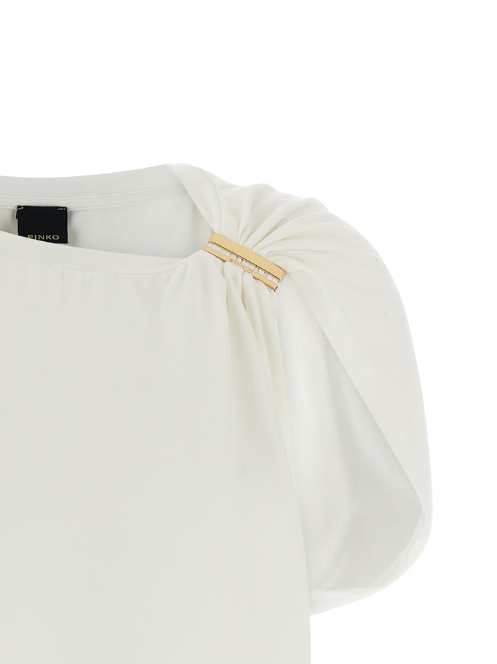 Pinko Melody Tops - White | 950dd32771b570e127f37984bf630dc7b86c472b