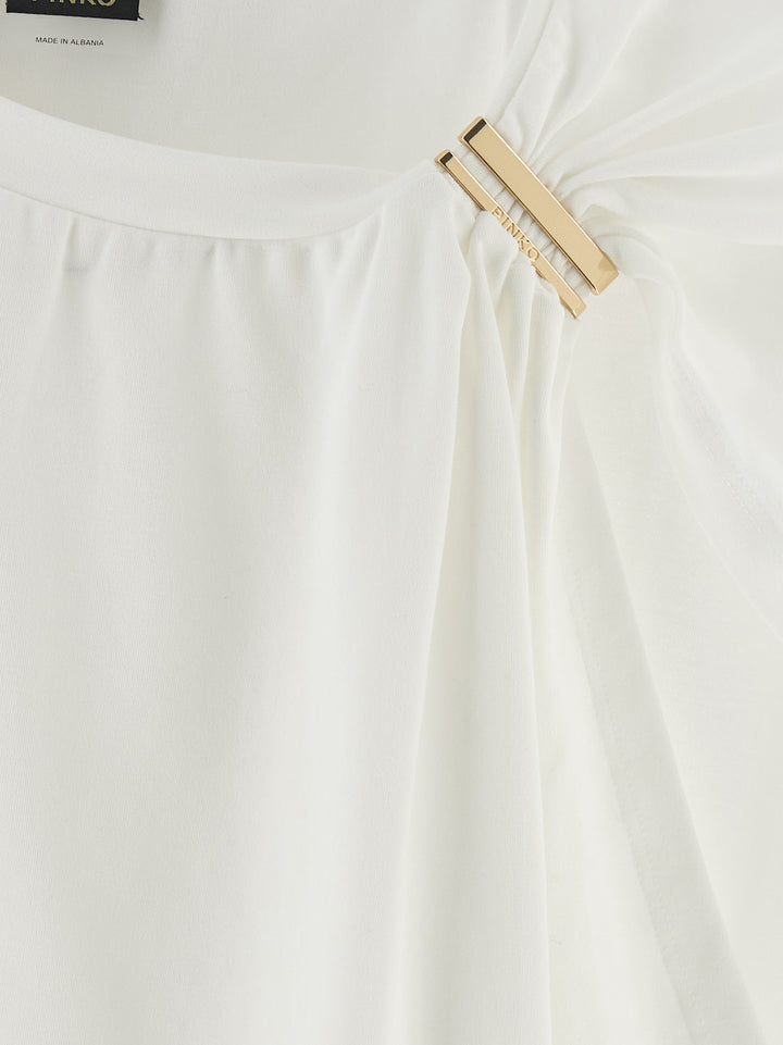 Pinko Melody Tops - White | 6752b5ebf6f708f788ac266370f61512e1c30879
